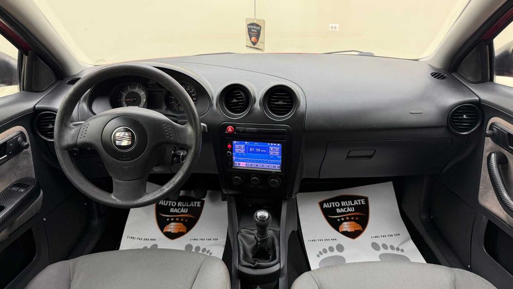 Seat Ibiza 1.2 Benzina 64CP 2006 Euro 4 RATE CU BULETINUL/BUY-BACK