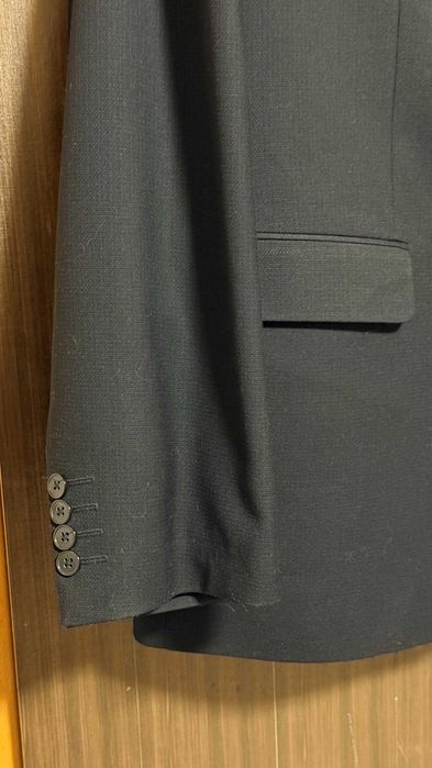 Sacou bărbătesc negru Amonce ca nou ,calitate premium/lux.