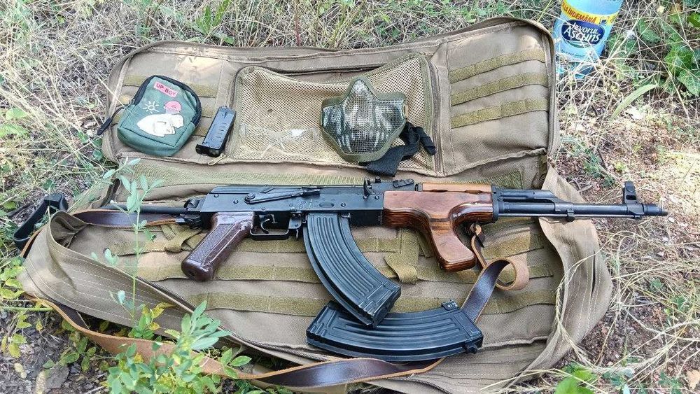 Replica Airsoft Ak47-2 jouli Lemn/Metal Kit Complet Full/Semi Auto