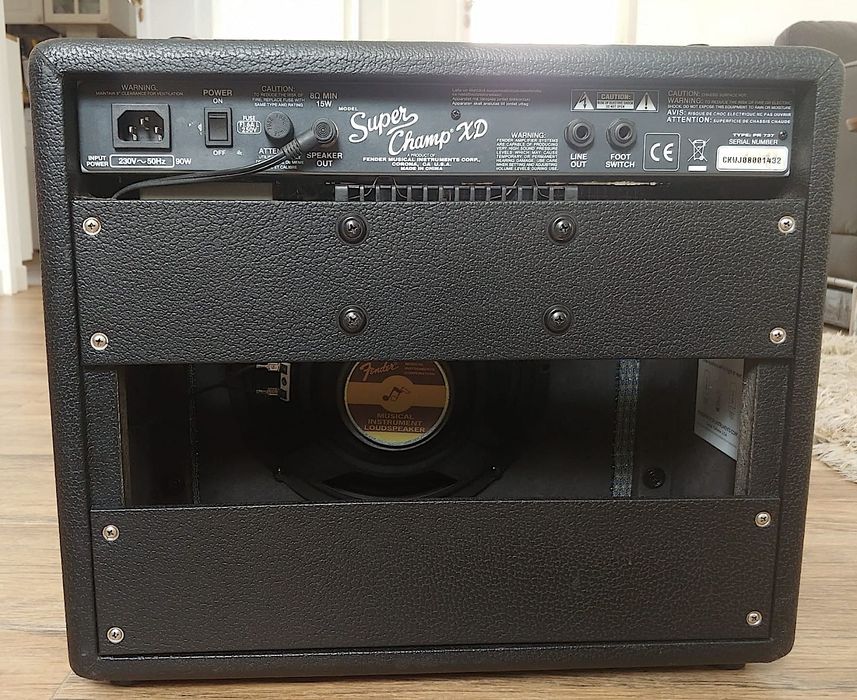 Fender Super Champ XD amplificator stație chitara tuburi lămpi Vox Marshall Boss Roland Yamaha Ibanez Peavey