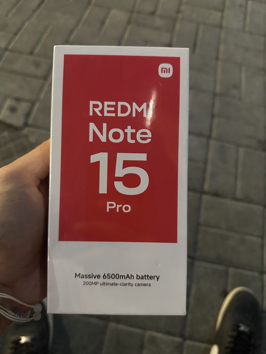 REDMI Note 15 Pro Black 8GB RAM 256GB