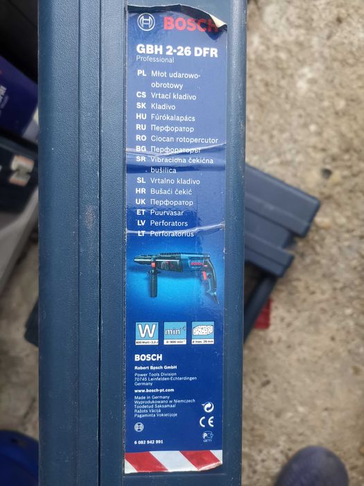 vand rotopercutor BOSCH GBH 2-26 DFR in cutia originala