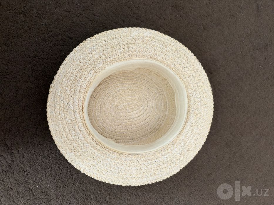 Соломеная шляпа - канотье (boater hat)