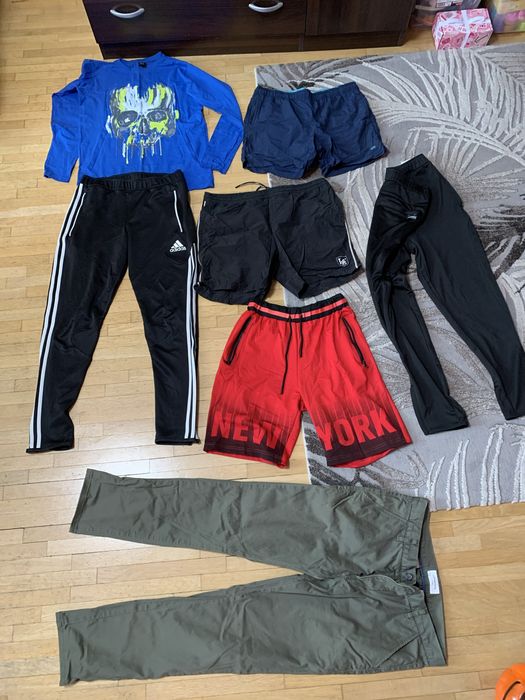Adidas, nike , FCB, Jack&Jones Gant анцузи и късо панталони С и М