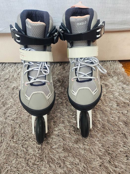 Role Fitness FIT3 Gri Copii, marime reglabila 36-38