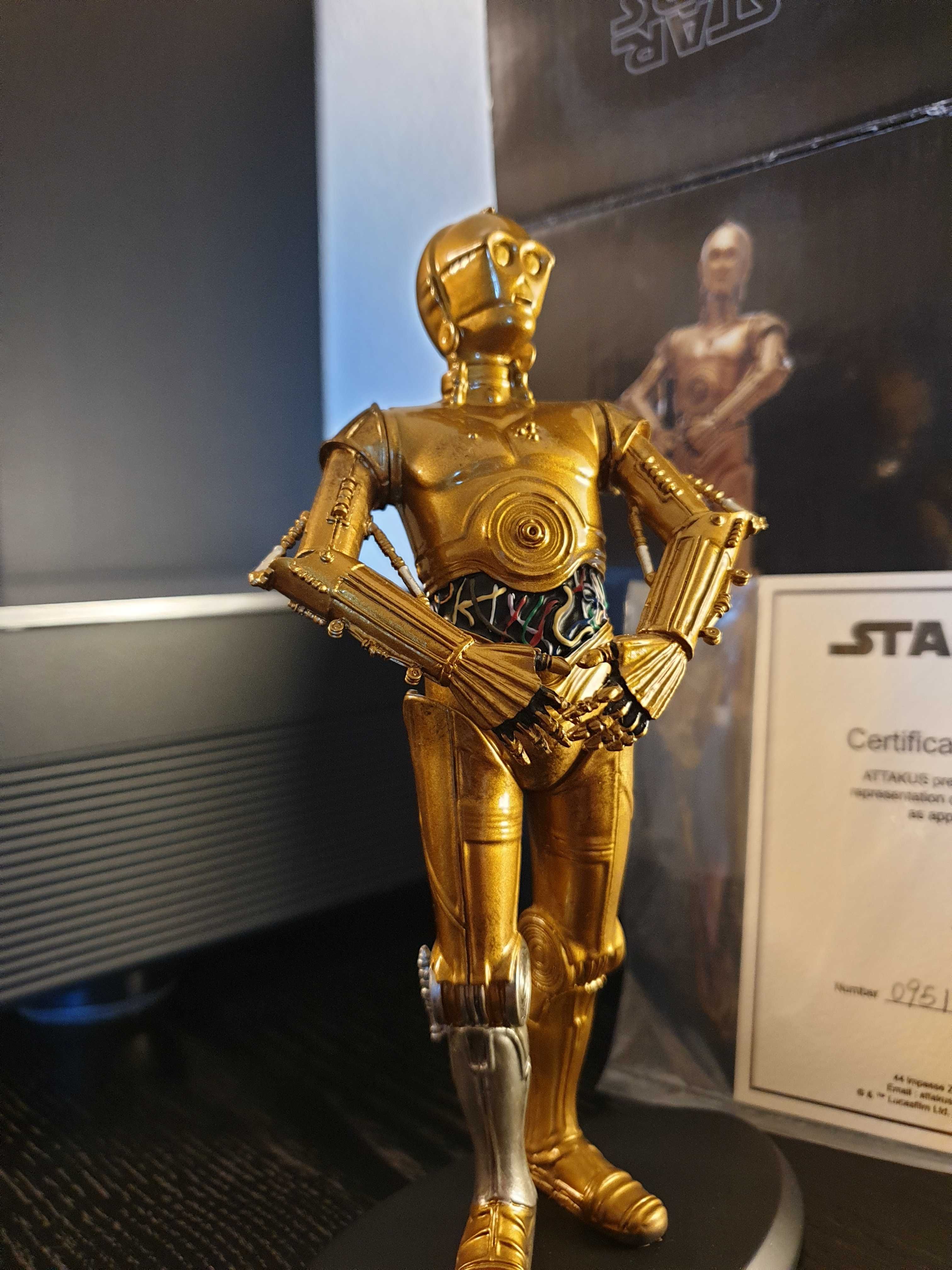 に値下げ！ スターウォーズ アタカス C-3PO スタチュー 1500体限定