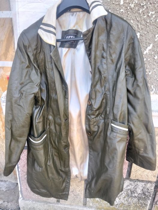 Geci de piele bărbați , XXL,second hand