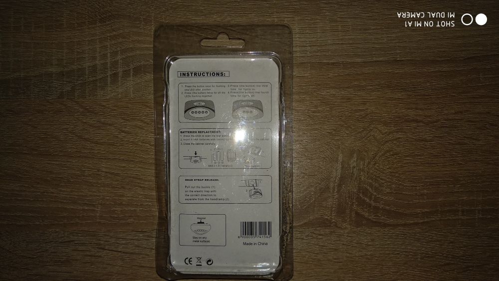 Lanterna , lampa de frunte, Led , NOUA