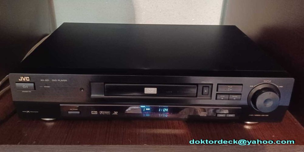 dvd-player JVC XV-521BK cu tel originala