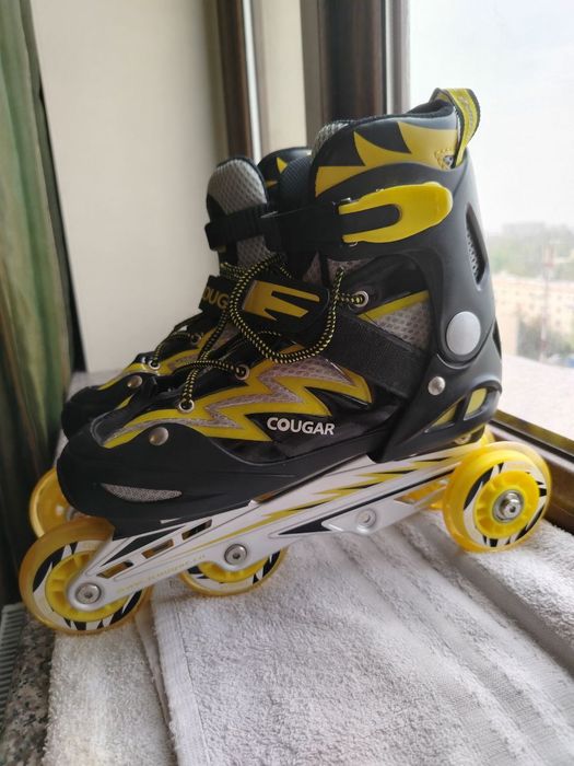 Роликовые Коньки Cougar! Обсолютно Новые! 40 размер,читайте описание