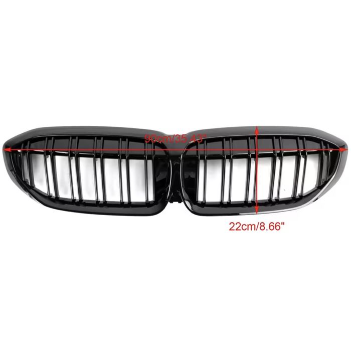 Grile duble compatibile BMW seria 3 G20 G21 M design