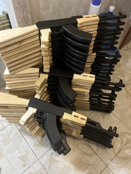 Макет деревянного автомата АК 47