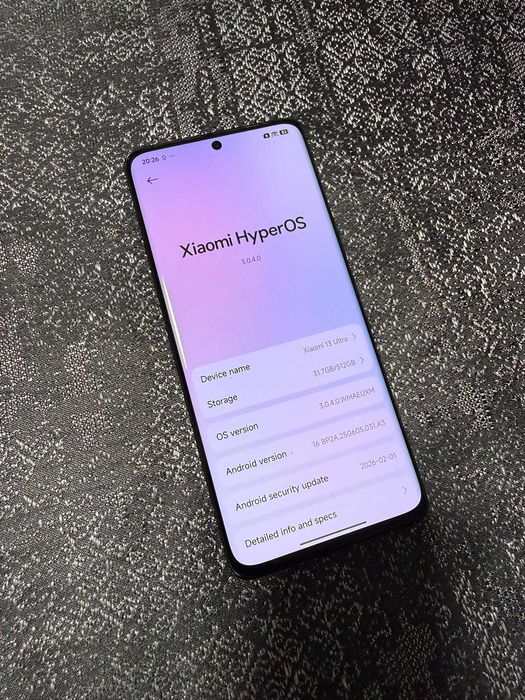 Xiaomi 13 Ultra 512GB HyperOS 3.0 + NILLKIN кейс