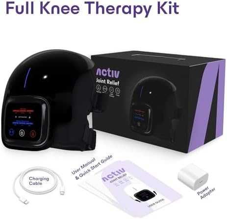 Нов Activ Масажор за коляно с топлина, вибрации и червена светлина