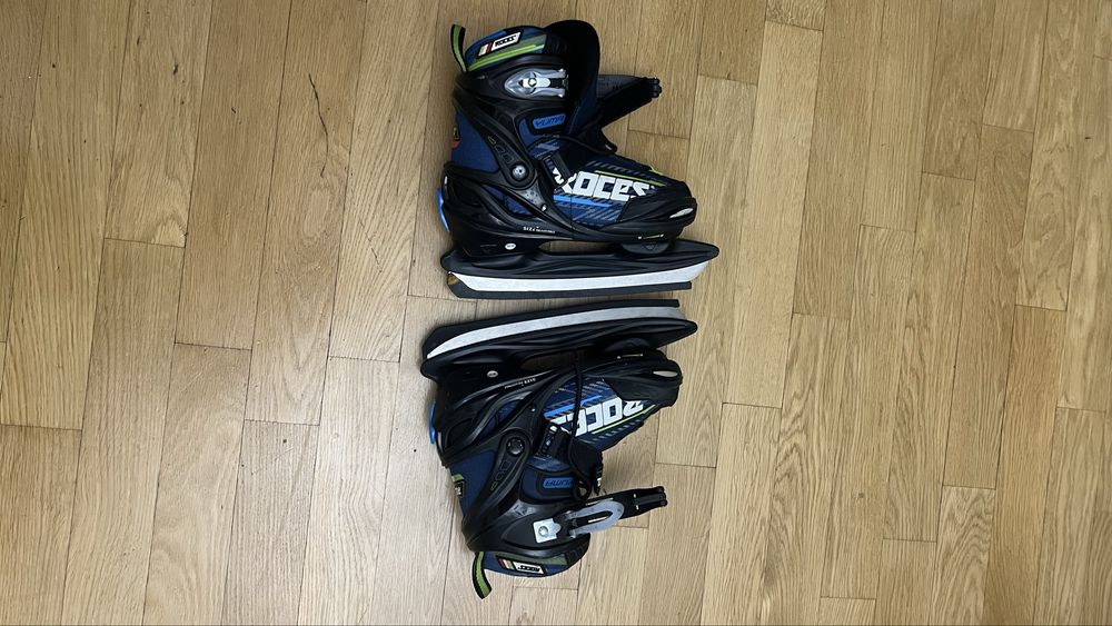 Раздвижные коньки Roces 36–40 (детские)