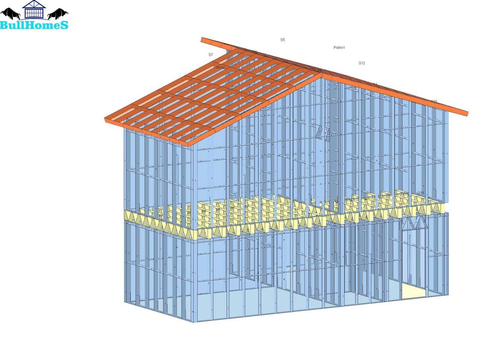 Къща,Бунгало,Преместваема къща,Сглобяеми къщи,Модулни,Жилищни-70м²