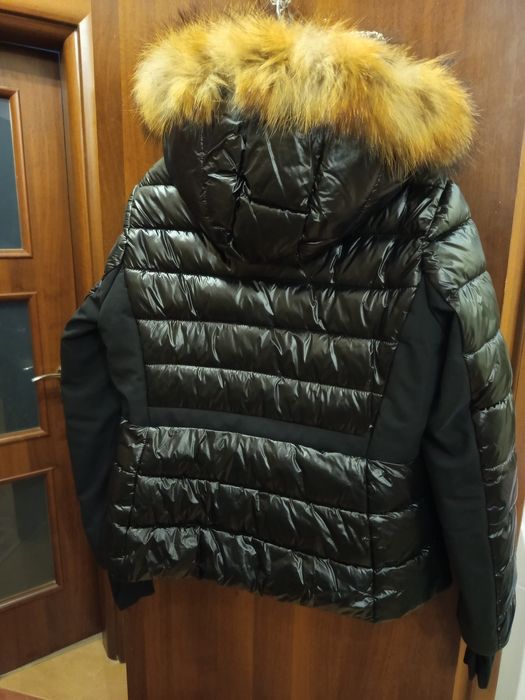 Зимно яке с естествен косъм