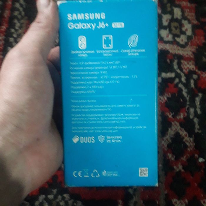 Samsung j6 plus сотилади холати урта