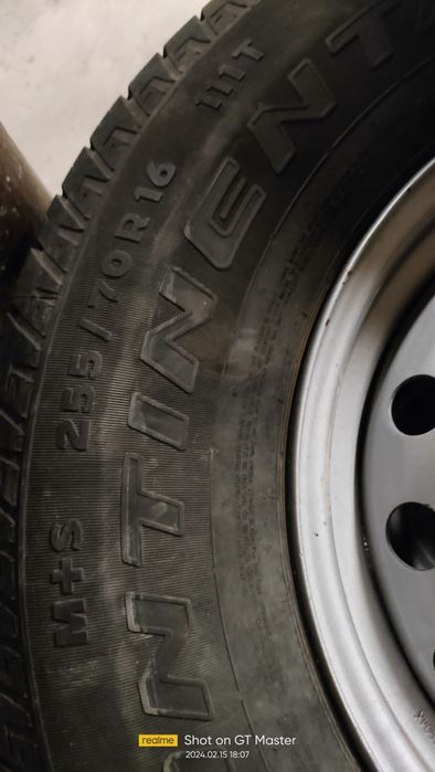 Roți originale Ford Ranger 255x70x16 ca noi 5buc