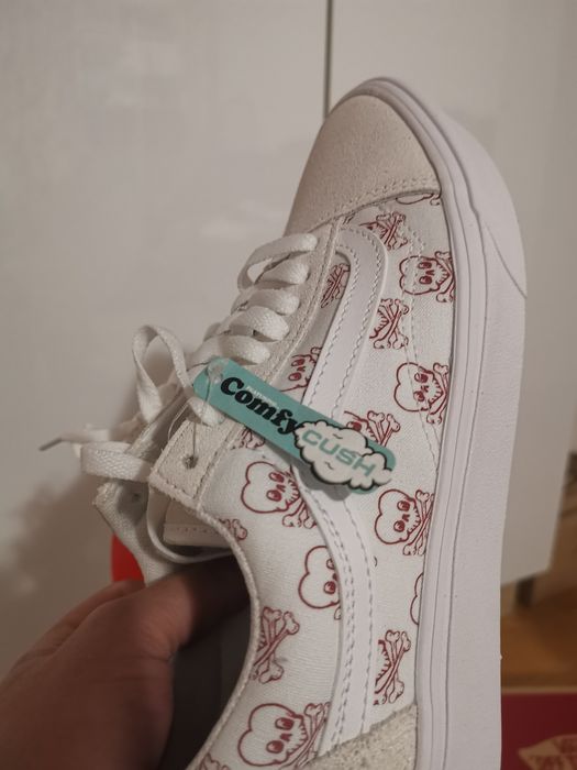 Vans Old Skool Comfy Cush Skull unisex, mărime 36,5