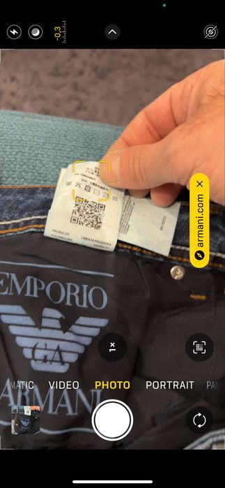 Дънки EMPORIO ARMANI.Чисто нов модел.Налична серия от 31ви-38ми размер