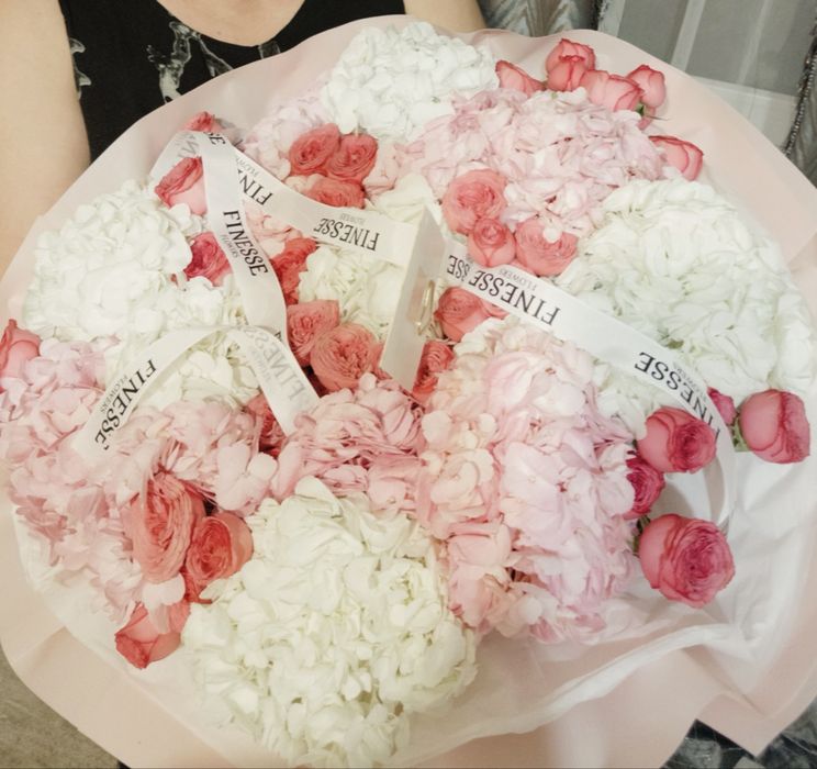 Букет гартензия.