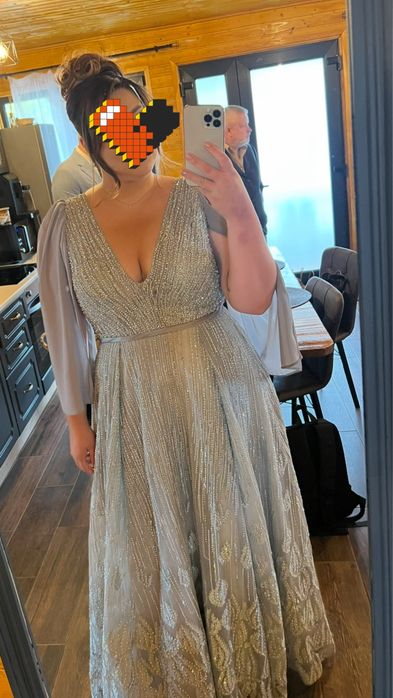 Rochie eleganta nasa/soacra/invitat marime mare