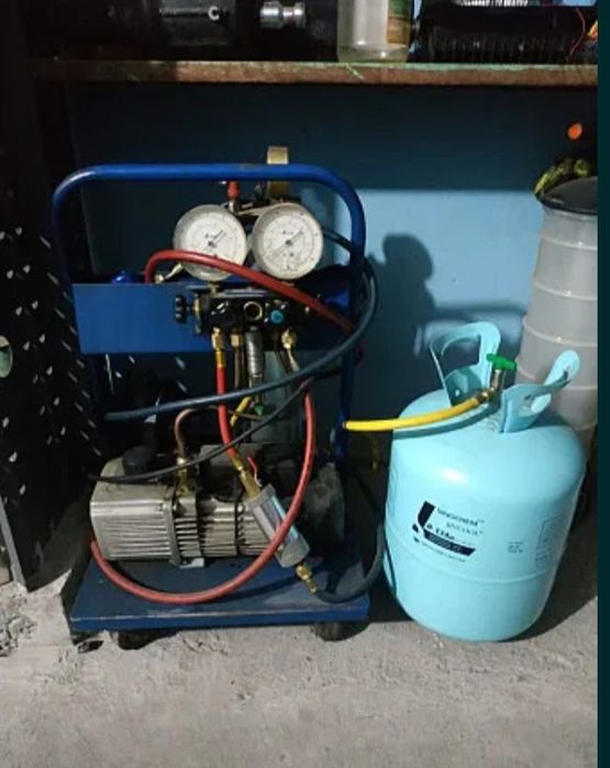 Установка кондиционер,