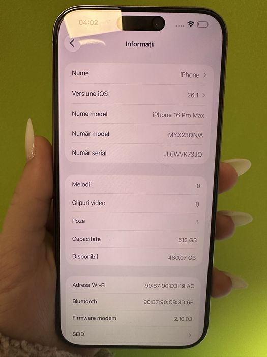 iPhone 13 Pro 128GB – Stare bună, liber de rețea