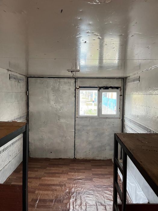 Жилой вагончик на колоссах