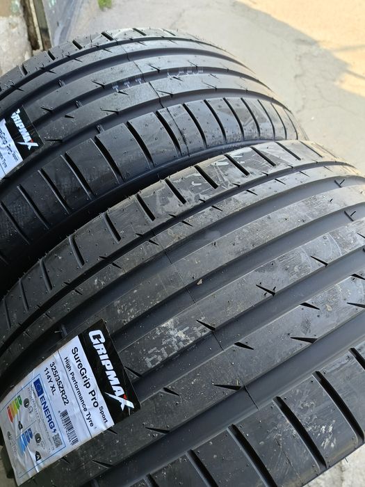 НОВИ ЛЕТНИ -22цола-325/35:285/40-"GRIPMAX"-с монтаж и баланс