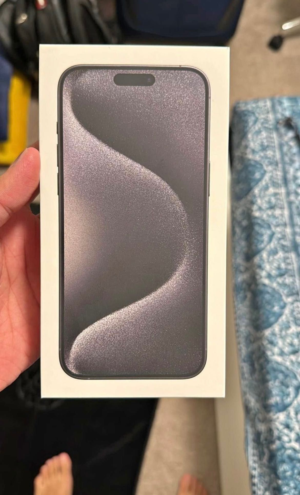 Iphone 15 pro natural titanium