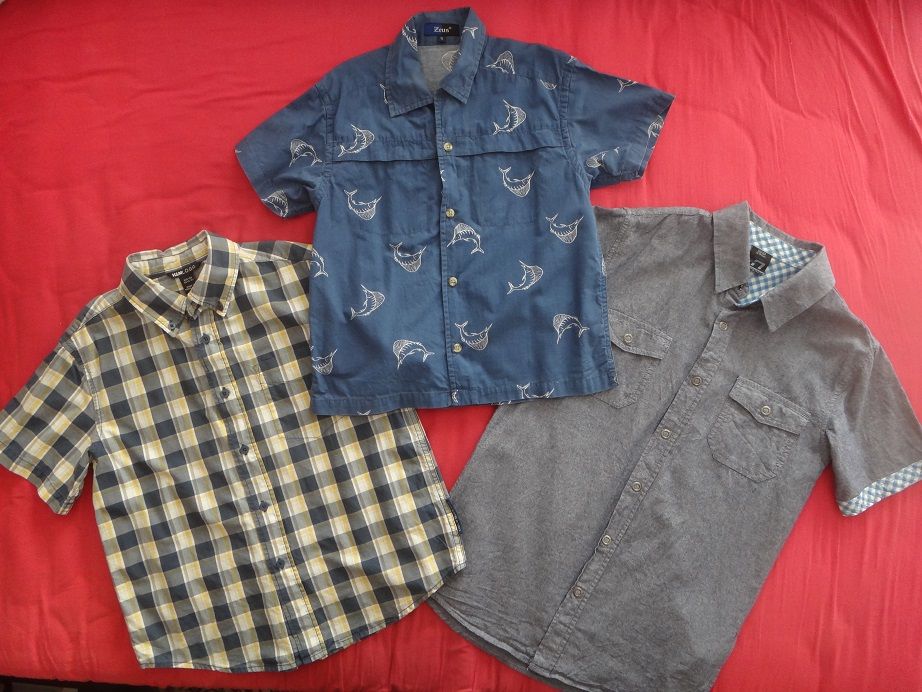 Нова детска карирана риза за момче H&M