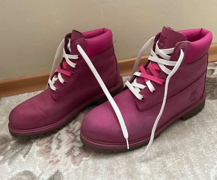 Timberland боти от набук