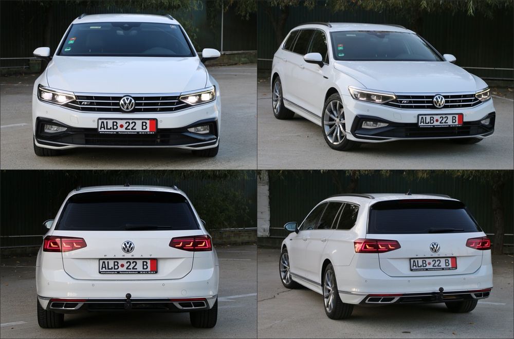 VW PASSAT B8,5 2020 RLine / 2.0 190cp Euro6 / Virtual / IQ Led / Carplay / Camere / Keyless / NaviMare / Impecabil