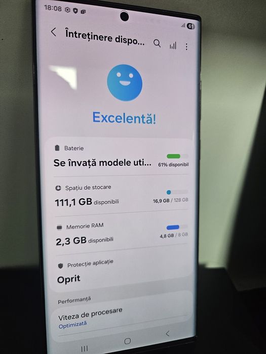 Magazin Samsung S22 ultra 128GB 8GB impecabil ca nou 6 luni garantie Cadou husa si folie
