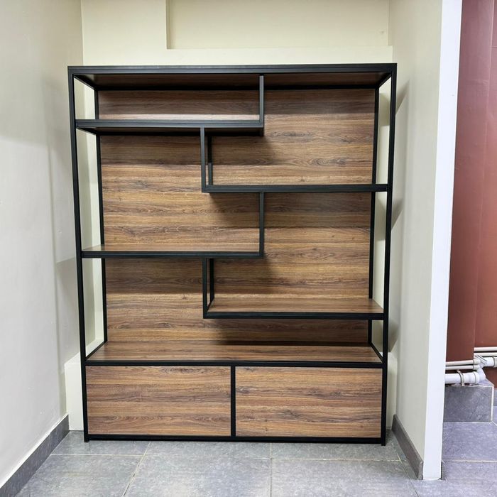 Изготовление стеллажей в стиле лофт. Loft