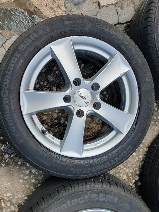 4бр алуминиеви джанти  Децент за БМВ серия 1/ 7ж Х16/ ет 40/ 5Х 120/