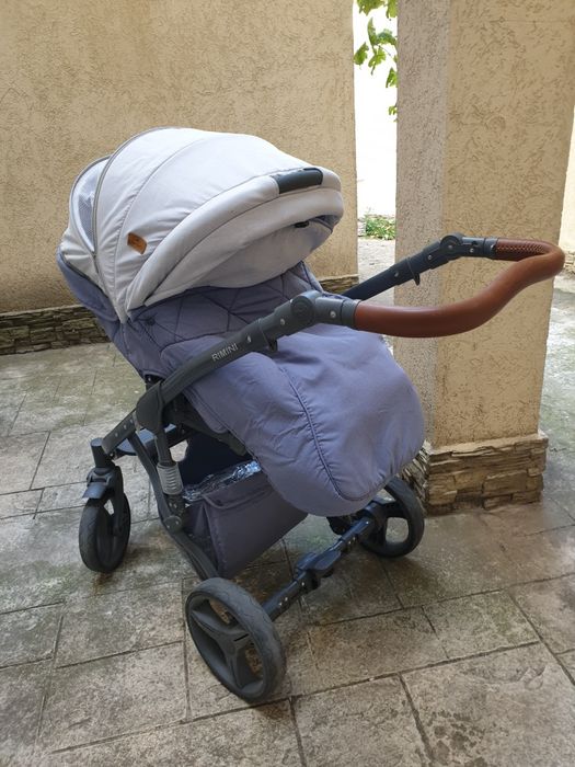 Бебешка количка LORELI RIMINI 2 в 1+столче за кола LORELI