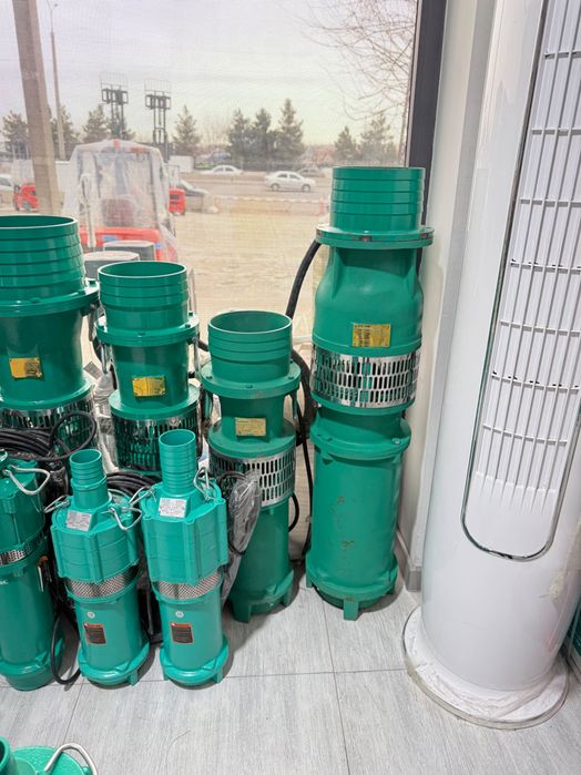 Погружной дренажный глубинный насос QY25-120/4-15кВт SHIMGE напор 135м