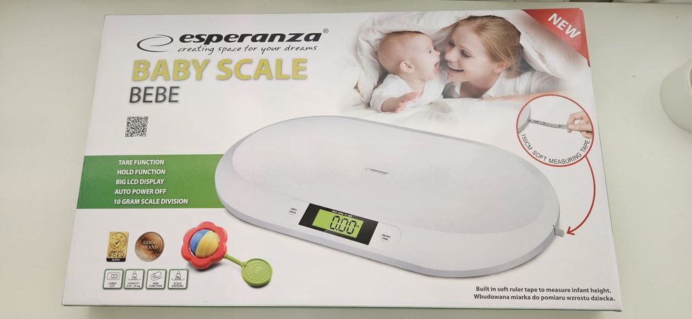 Бебешка везна + сантиметър