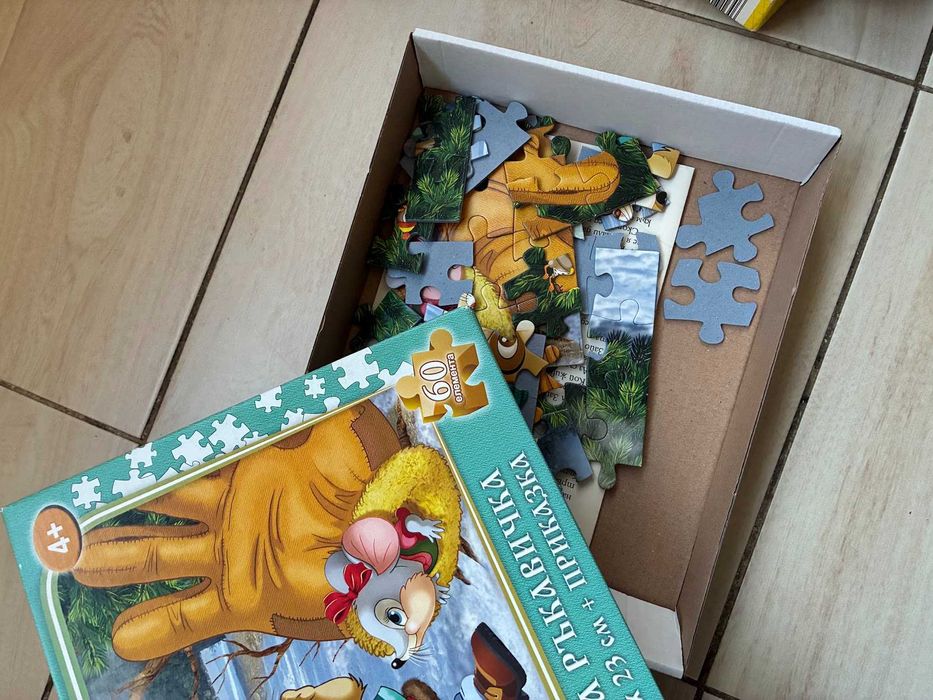 Голям лот от 8 броя детски настолни игри