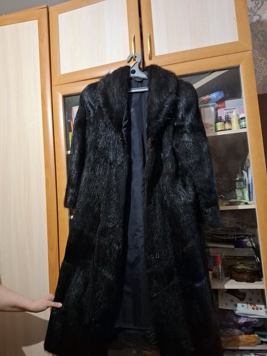 Женская шуба, из нутрии