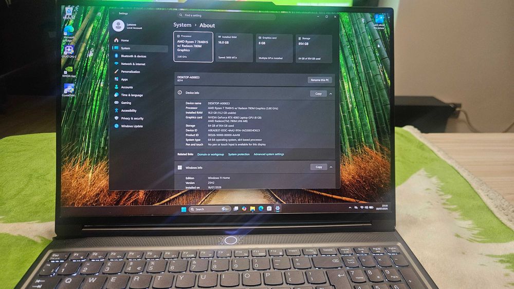 Lenovo Legion Slim 7 4060 ryzen 7 16gb