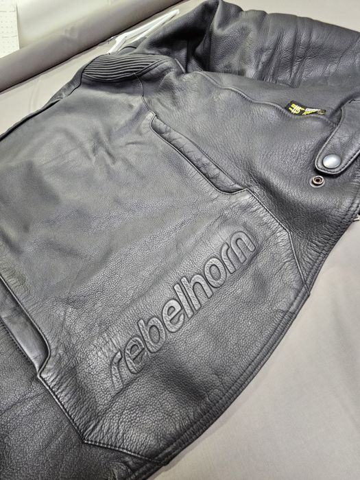 Geacă moto din piele Rebelhorn M