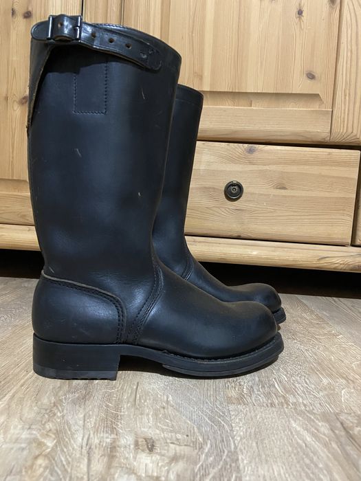 Cizme piele biker cowboy 39