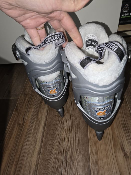 Коньки детские на девочку (раздвижные)