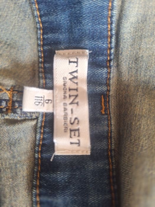 Дънков гащеризон  TWINSET за момиче  116-122, 6-7г