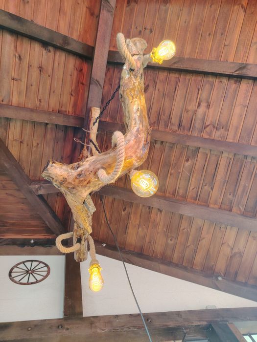 Винтидж пендел,масив, ръчна изработка