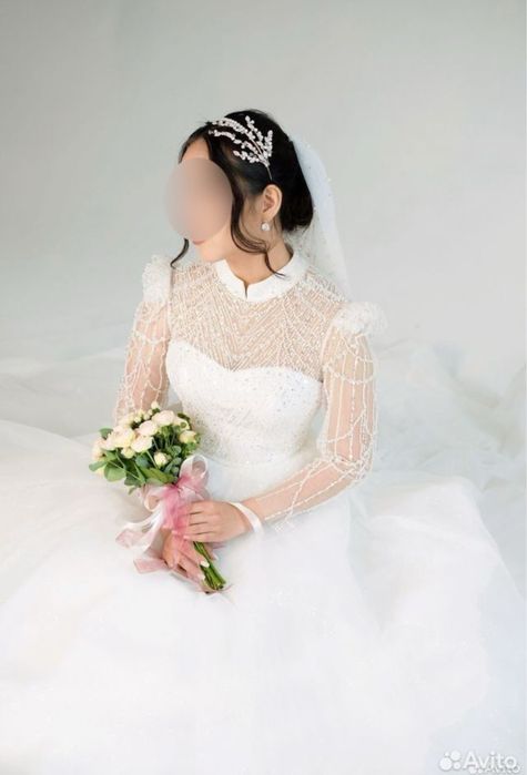 Свадебное платье 44 размер
